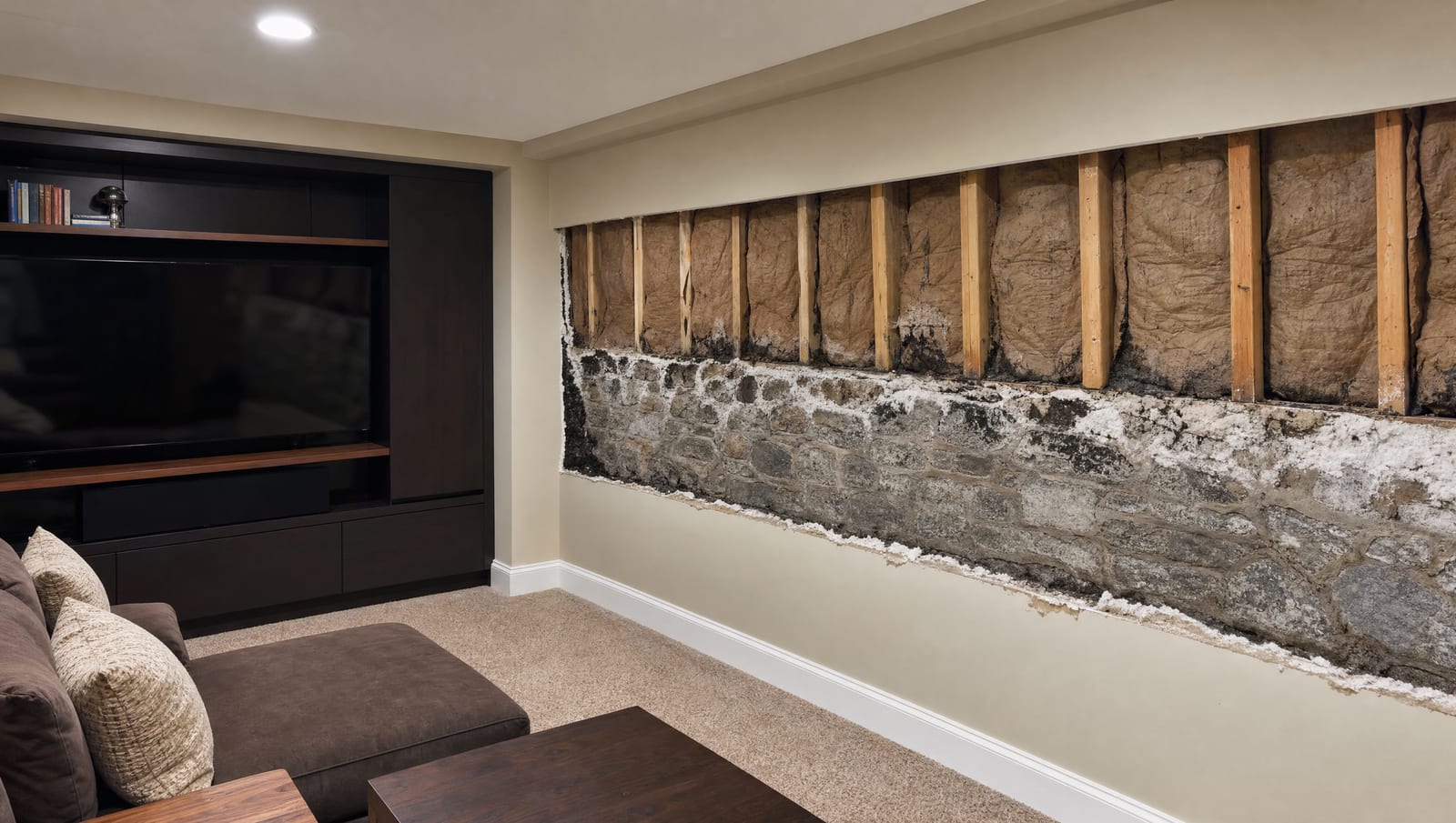 Behind the Finished Wall: Basement Mold and Old Foundations in Princeton, NJ