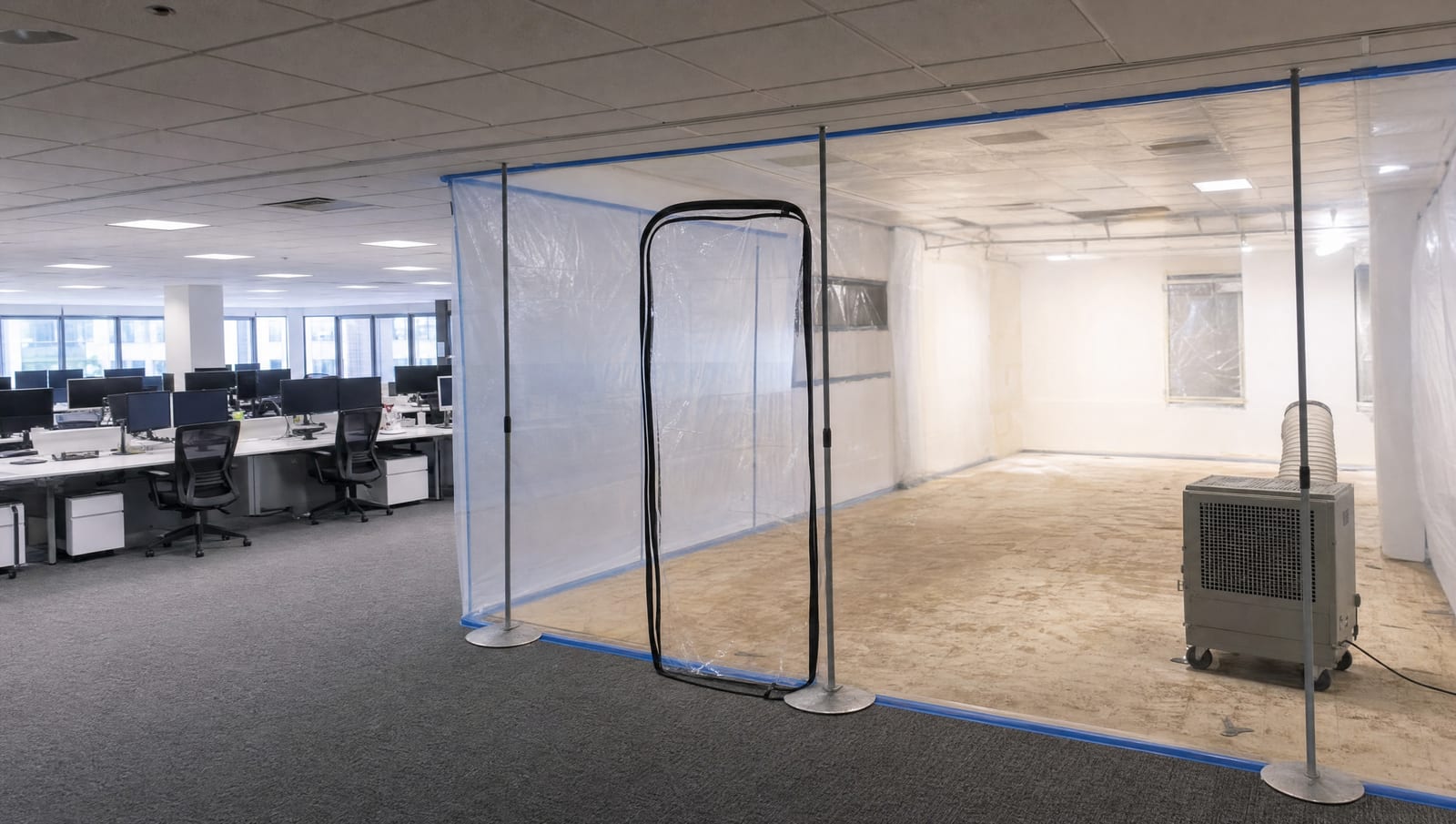 One Wing at a Time: Phased Commercial Mold Remediation for Princeton Junction, NJ Buildings That Cannot Close