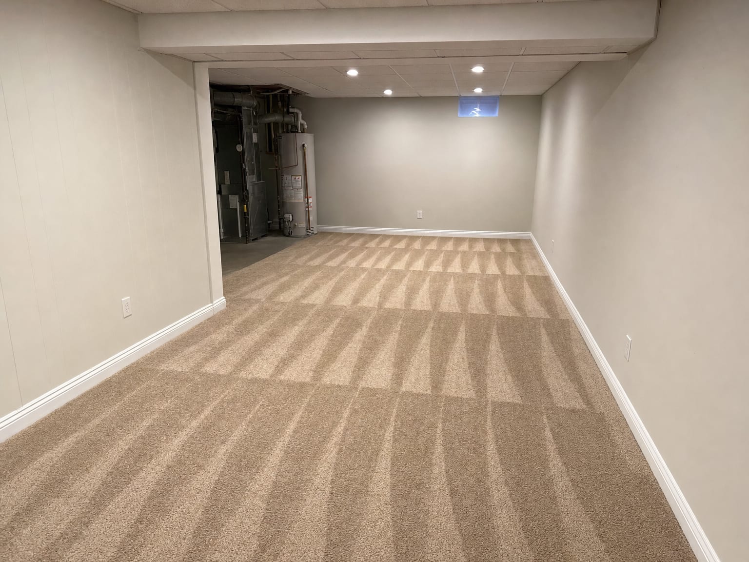 Vacant single-family home interior with freshly cleaned hardwood floors, spotless white baseboards, and bare rooms ready for new occupants